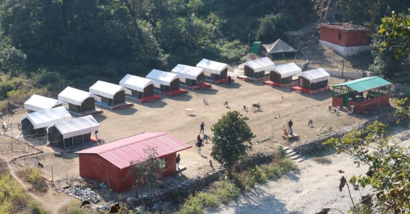 Camping in Mohan Chatti, Rishikesh
