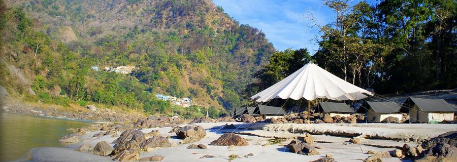 Camping in Shivpuri, Rishikesh