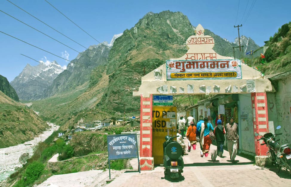 Mana in Badrinath tourism